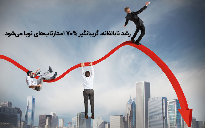 رشد نابالغانه استارتاپ Premature Scaling