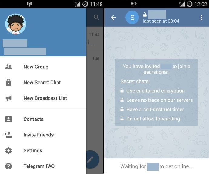 چگونه در تلگرام سکرت چت ایجاد کنیم