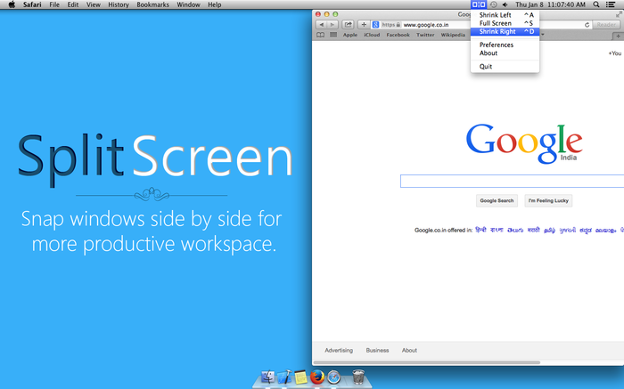 صفحه نمایش خود را با استفاده از Split Screen View تقسیم بندی کنید - 4 ترفند جالب برای کاربران مک Mac که باید بدانند