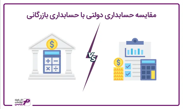 مقایسه حسابداری دولتی و حسابداری بازرگانی