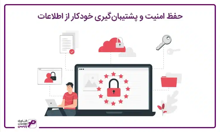  امنیت و پشتیبان گیری