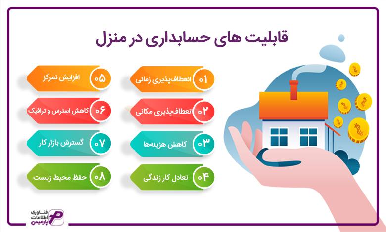 قابلیت های حسابداری در منزل