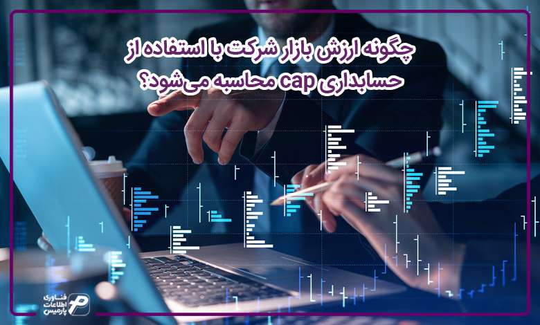 چگونه ارزش بازار شرکت با استفاده از حسابداری cap محاسبه می‌شود؟