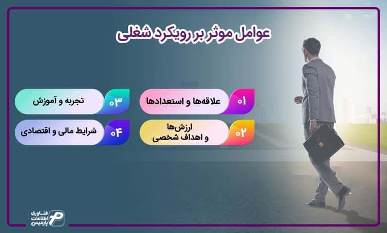 عوامل موثر بر رویکرد شغلی