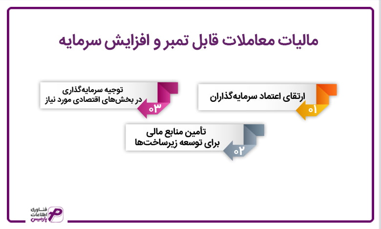 مالیات معاملات قابل تمبر و افزایش سرمایه