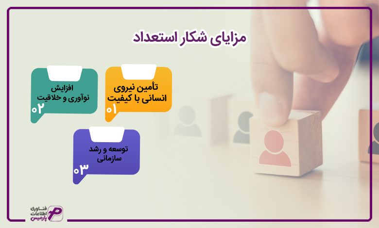 مزایای شکار استعداد