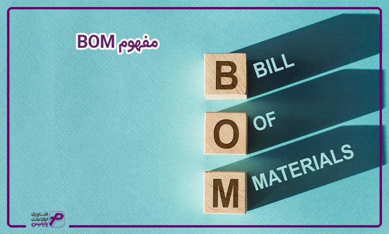 کاربرد درخت محصول یا BOM در صنعت | نرم افزار حسابداری و مالی پارمیس