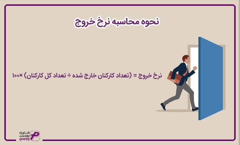 نحوه محاسبه نرخ خروج