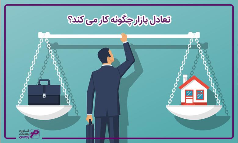 تعادل بازار چگونه کار می کند؟