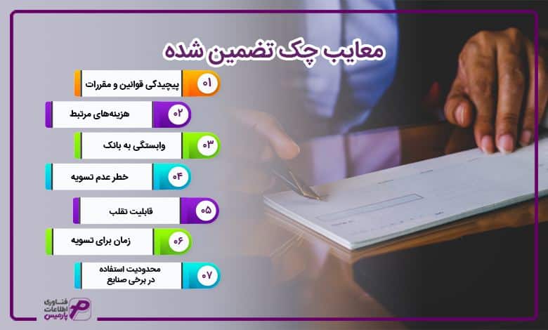معایب چک تضمین شده