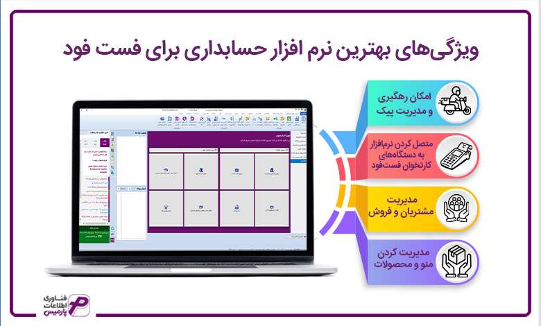 ویژگیهای بهترین نرم افزار حسابداری برای فست فود
