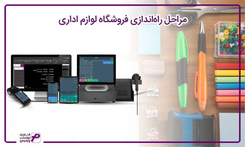 راه اندازی فروشگاه لوازم اداری