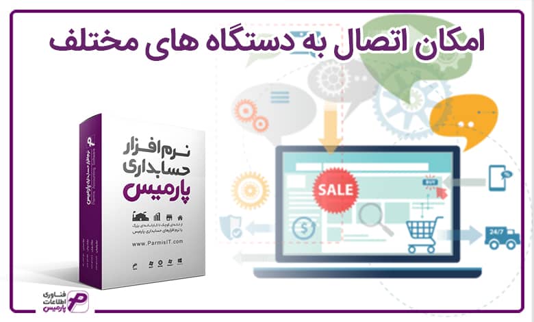 امکان اتصال به دستگاه های مختلف
