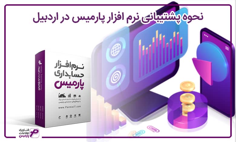 نحوه پشتیبانی نرم افزار پارمیس در اردبیل