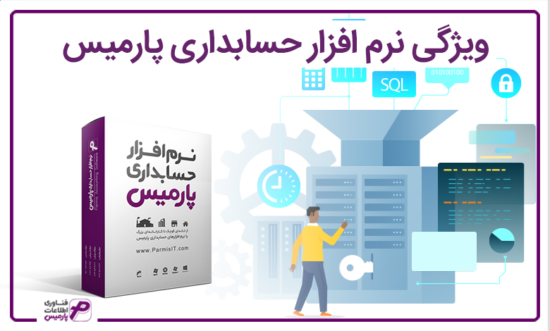 ویژگی نرم افزار حسابداری پارمیس