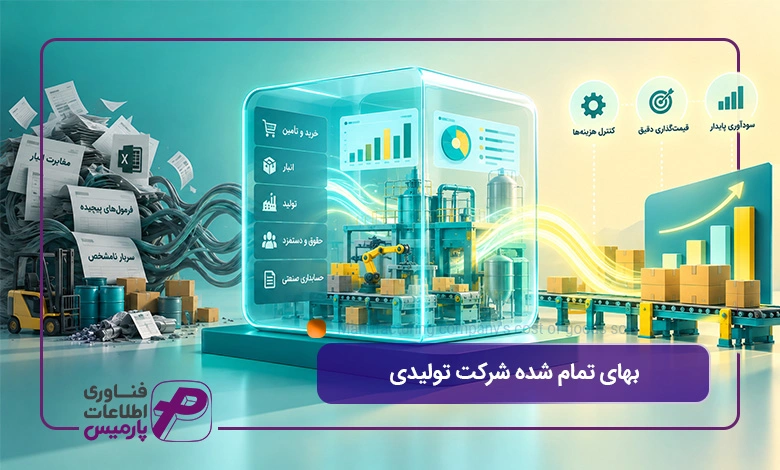 بهای-تمام-شده-شرکت-تولیدی